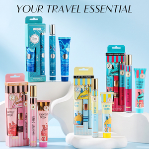 V.V.LOVE Set de Mini <span class=keywords><strong>Perfume</strong></span> para Mujer, Mezcla Gourmet Floral y Frutal de Vainilla y Cítricos, 35ml, Spray Corporal y Loción, Set de Dos Piezas - Product Image 2
