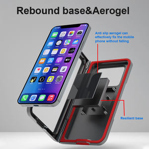 नए आगमन वाटरप्रूफ मोबाइल फोन धारक साइकिल मोटरसाइकिल/फोन धारक वाटरप्रूफ केस सिलिकॉन फोन धारक - Product Image 3