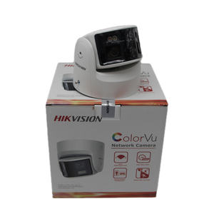 Caméra réseau tourelle fixe panoramique Hik Original DS-2CD2347G2P-LSU/SL 4 MP ColorVu 180° °   Imagerie couleur 24/7 Poe IP67 - Product Image 1