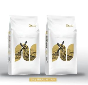 ถุงกาแฟแบบใช้แล้วทิ้งพร้อมวาล์วและช่องระบายอากาศสำหรับซิปล็อคด้านข้าง สำหรับใช้ในซูเปอร์มาร์เก็ต ทำจากวัสดุ PE - Product Image 2
