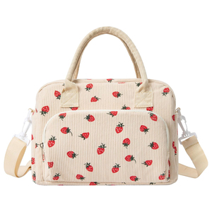 Insulated Strawberry <b>Lunch</b> <b>Bag</b> <b>for</b> <b>Women</b> Men Large Reusable <b>Lunch</b> Box Adult Leakproof Portable Cooler Tote <b>Bags</b> <b>for</b> Work Picnic - Product Image 1