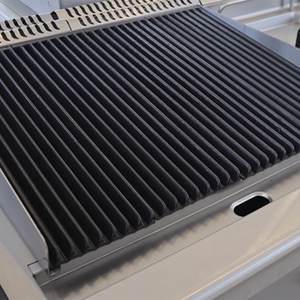 Parrilla de Gas Ruitai con Piedra Volcánica, Barbacoa Comercial a Gas LP, Cuatro Quemadores, Equipo de Barbacoa Resistente para Restaurantes - Product Image 6