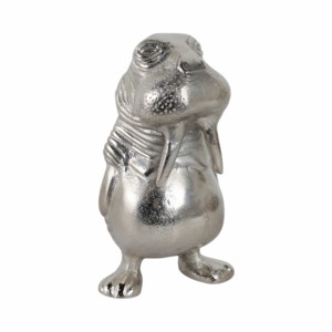 Scultura in metallo a forma di orso marino, decorazione costiera per casa, ufficio, bagno, accessorio per scaffale - Product Image 2