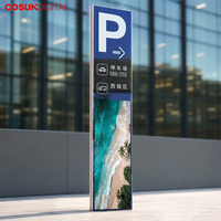 COSUNDIGITAL - Tótem Digital para Exteriores con Clasificación IP65, Pantalla LCD Vertical de Alto Brillo, Quiosco Publicitario
