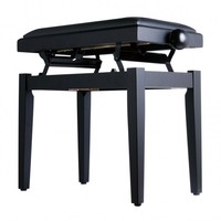 Ergonomic Adjustable Birch Piano Bench with Padded Seat and Customized Color Musical Instrument Accessory