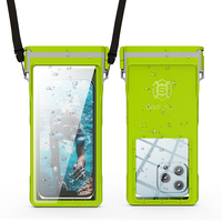 SHELLBOX Sports Design 50ft Pochette universelle pour téléphone portable étanche et antichoc avec cordon pour iPhone/Samsung/Google