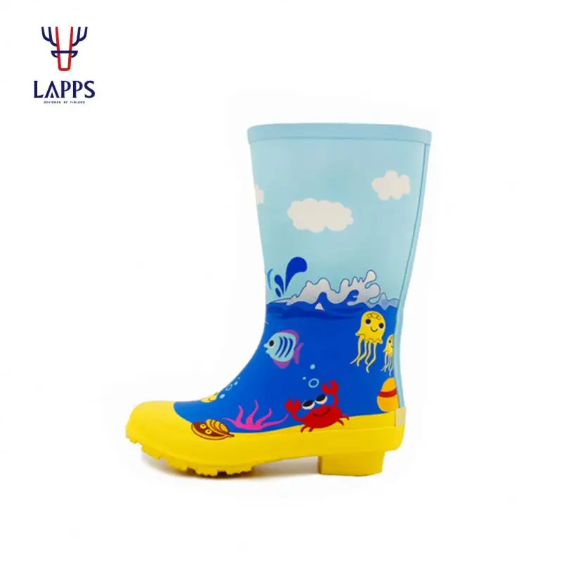 Lapps Custom Safety Water Silicone Waterproof Kids Kid Rain Boots For Child