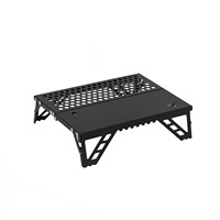 Table pliante miniature moderne pour l'extérieur, ultra-légère, portable, petite table à thé, barbecue, alpinisme, pique-nique, pour une seule personne