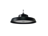 Luminaire LED UFO à intensité variable IP65, coque noire, pour gymnase, centre commercial, éclairage commercial de plafond, garantie 3 ans