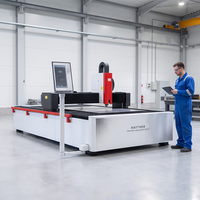 Machine de découpe laser à fibre CNC LASER 3015 3000W 1530 à table unique pour métal – Excellent rapport qualité-prix