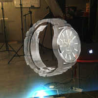 Projection holographique 3D HD, projecteur holographique, film de projection arrière