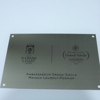 Plaque d'immatriculation personnalisée pour vélo électrique, en aluminium et acier inoxydable, écologique, décorative, avec logo personnalisé, impression numérique