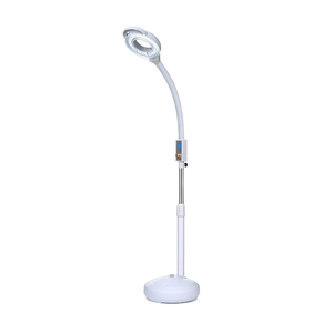 Prix de gros led anneau lumière sol en verre 10 pouces 68W équipement de beauté 8X beauté peau <span class=keywords><strong>loupe</strong></span> <span class=keywords><strong>lampe</strong></span> <span class=keywords><strong>avec</strong></span> support - Product Image 2