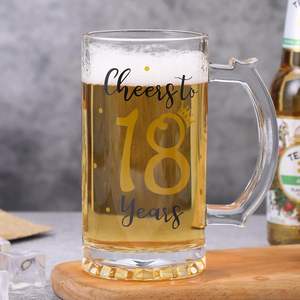 <span class=keywords><strong>Regalo</strong></span> de cumpleaños 2025 para hombres y mujeres que animan 18 cumpleaños vaso de cerveza taza <span class=keywords><strong>aniversario</strong></span> cerveza vaso fiesta <span class=keywords><strong>boda</strong></span> <span class=keywords><strong>aniversario</strong></span> <span class=keywords><strong>regalo</strong></span> - Product Image 3