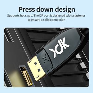 Nuevo 15M 20M 30M 50m 100M AOC activo óptico DP macho a 4K HDMI macho <span class=keywords><strong>DisplayPort</strong></span> a HDMI Cable - Product Image 3