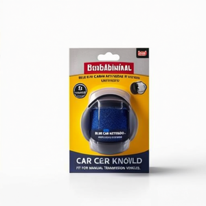 Blue Car <b>Gear</b> <b>Knob</b> Shift Handle Universal Fit For Manual Transmission Vehicles - Product Image 1