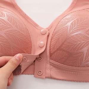 Nuovo <span class=keywords><strong>Reggiseno</strong></span> Sexy Rosso Borgogna in Pizzo Senza Coppe con Rete Traspirante - Product Image 1