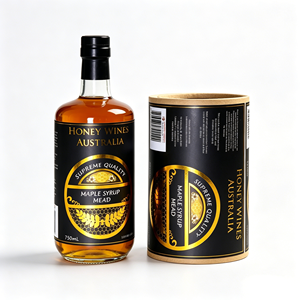 Etiquetas para Frascos <span class=keywords><strong>de</strong></span> <span class=keywords><strong>Miel</strong></span> con Acabado Dorado <span class=keywords><strong>Artesanal</strong></span>, Etiqueta Personalizada con Lámina Dorada para Frascos <span class=keywords><strong>de</strong></span> Vidrio, Vinilo Impermeable con Acabado Mate Negro y Dorado - Product Image 1