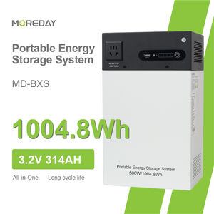 תחנת כוח ניידת לבית MOREDAY 1 קילוואט-שעה עם ממיר מובנה - Product Image 1