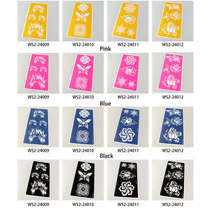 Plantilla de tatuaje de pantalla de <span class=keywords><strong>imagen</strong></span> pequeña personalizada, plantilla de tatuaje impermeable de Henna, cuerpo, mano, tatuaje temporal falso - Product Image 3