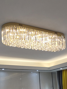 Ventes chaudes, <span class=keywords><strong>design</strong></span> moderne doré, éclairage simple et luxueux, éclairage de luxe léger pour salon, hôtel, couloir, lampe de plafond, lustre - Product Image 5