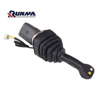 Commande de pilote de soupape hydraulique de joystick industriel réduisant la pression actionnée pour le chargeur