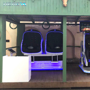 HEROVR 9D VR Gaming Small Footprint Comercial Interior/Exterior Llamativo Realidad Virtual Entretenimiento Ganador de dinero rápido Metal - Product Image 5