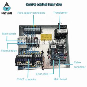 Полноценная панель управления с проводкой/система управления для домашнего лифта с панелью вызова полный комплект 4-этажный лифт для виллы - Product Image 5