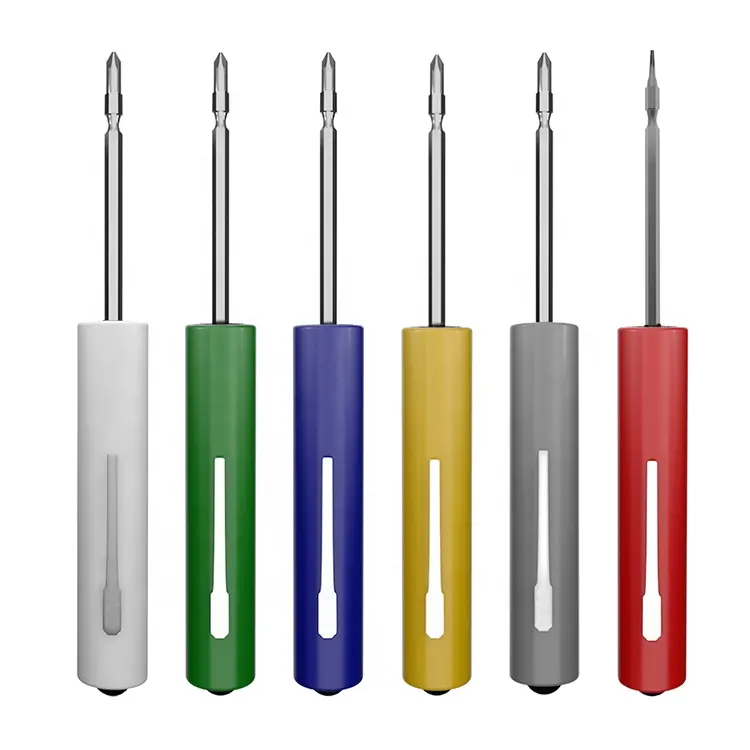 KS-822501 Pen Shape Double-ended Pocket Screwdriver, Multiple Colors Precise Screw Driver with ABS Handle Customized