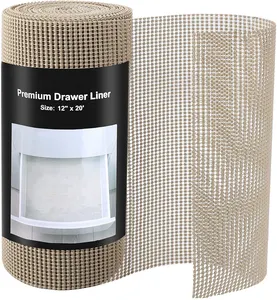 Premium PVC Drawer and Shelf Liner, Non Adhesive Roll