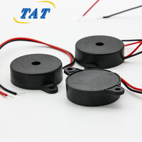 Buzzer piézoélectrique actif 12VDC 3500HZ 30MM*9.5MM 3095 à commande interne, tonalité unique, son continu pour système d'alarme