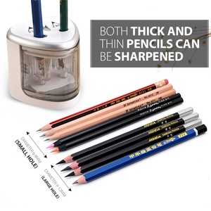 <span class=keywords><strong>Taille</strong></span>-<span class=keywords><strong>crayon</strong></span> <span class=keywords><strong>électrique</strong></span> à double trou Tenwin 8004 Appareil électronique automatique multicolore pour enfants pour la rentrée scolaire - Product Image 1