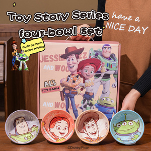 Service de vaisselle en céramique <span class=keywords><strong>Disney</strong></span>, motifs Toy Story adorables, coffret cadeau idéal pour les enfants, la maison et les cadeaux. - Product Image 3
