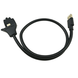 Soporte perezoso <span class=keywords><strong>de</strong></span> las palmas <span class=keywords><strong>de</strong></span> las manos en forma <span class=keywords><strong>de</strong></span> manguera <span class=keywords><strong>de</strong></span> Metal soporte <span class=keywords><strong>de</strong></span> carga del teléfono <span class=keywords><strong>Cable</strong></span> <span class=keywords><strong>de</strong></span> datos - Product Image 3