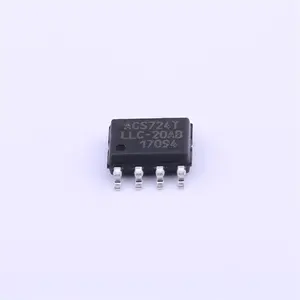 Chip ic musik harga rendah chip terintegrasi pengontrol mikro perlengkapan chip bom ic chip ic elektronik bekas ACS724LLCTR-20AB-T