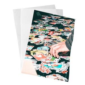 Giấy dán vinyl cao cấp in được, giấy tráng phủ, bán buôn, tùy chỉnh khổ <span class=keywords><strong>A3</strong></span> A4, giấy dán trắng để in - Product Image 3