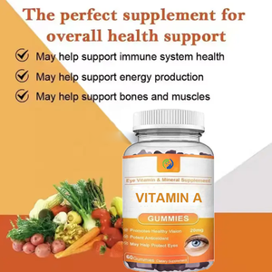 Ausreson 10000iu soins de la peau blanchissant en vrac vitamine Palmitate Gummies produits de beauté supplément pour les femmes enceintes bonbons gommeux - Product Image 2