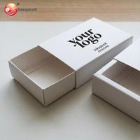 Boîte à bijoux en carton rigide écologique avec impression UV, doublure personnalisable (éponge/satin) pour cadeaux