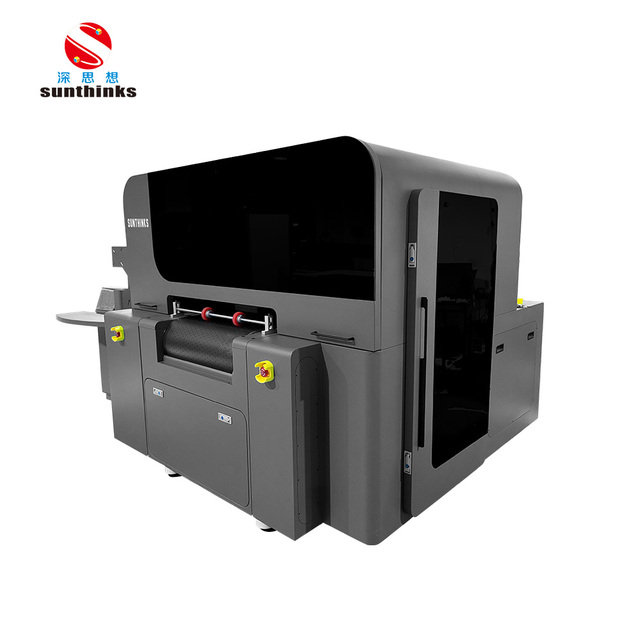 Sunthinks UV LED INK Digital Single Pass Printer with Best Quality, One Pass Printer with Competitive Price