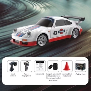 Gran Oferta 2025: Coche RC de Derrape de Alta Velocidad 4x4 a Escala 1:43 con Control Remoto 2.4G, Modelo de Juguete para Aficionados, para Niños y Adultos - Product Image 2