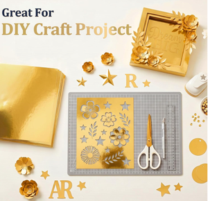 Plaque en feuille réfléchissante compatible avec <span class=keywords><strong>Cricut</strong></span>, pour loisirs créatifs, fabrication de cartes, invitations de mariage, scrapbooking, décorations de fête - Product Image 5