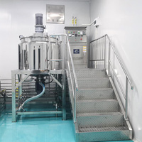 Machine à fabriquer du savon liquide à prix avantageux, équipement de mélange de shampoing, mélangeur homogénéisateur