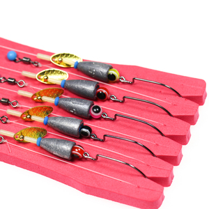 Juego de 5 Piezas de Aparejos de Pesca Texas Rig para Pesca de Lubina, Kit de Aparejos de Pesca Carolina, Anzuelos, Aparejos de Pesca de Carpa, Aparejos de Pesca con Cabezal de Plomo, Listos para Usar, Cebo de Boilies - Product Image 2