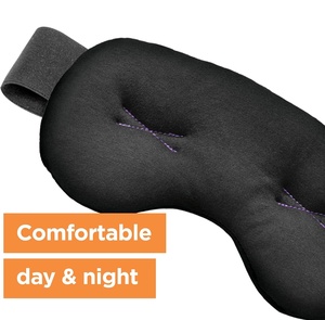 Masque de sommeil aux herbes naturelles pour les yeux secs, thérapie au chaud et au froid micro-ondable, blocage de la lumière à 100%, soulagement hypoallergénique réutilisable pour les yeux - Product Image 3