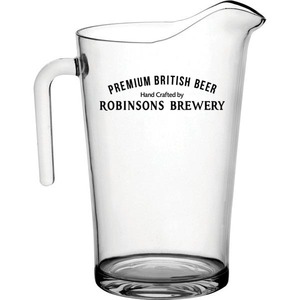 Brocca e Caraffa Impilabile in Plastica Standard UK da 2 e 4 Pinte per Gin, Vodka, Rum, Whiskey, <span class=keywords><strong>Vino</strong></span>, Birra, Maker's Mark, Krusovice - Product Image 2