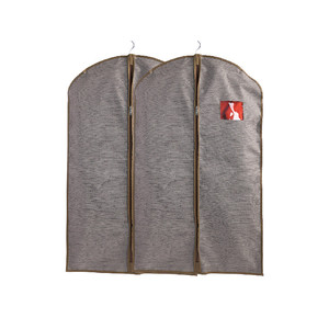 Tout nouveau sac de vêtement en coton imprimé personnalisé <span class=keywords><strong>robe</strong></span> de mariée personnalisée couverture en <span class=keywords><strong>lin</strong></span> anti-poussière couverture de costume réutilisable - Product Image 6