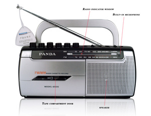 Tự động đảo ngược Cassette recorder Walkman AM/FM Radio Máy nghe nhạc băng với loa ghi lại giọng nói từ xây dựng trong Mic & đài phát thanh - Product Image 4