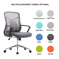 Chaises de bureau ergonomiques au design moderne bon marché en vente de gros chaises de bureau à mi-dossier en maille pleine salle de conférence pour visiteurs Sillas De Oficina Al Por Mayor