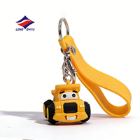 Longzhiyu, usine avec 20 ans d'expérience, porte-clés personnalisés, porte-clés en PVC souple 3D personnalisés, porte-clés en caoutchouc, porte-clés en silicone pour voiture