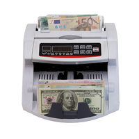 Compteur de billets portable LCD professionnel LD-7400 avec affichage LED et détection de contrefaçon UV/magnétique/infrarouge, vitesse de 1000 pièces/min